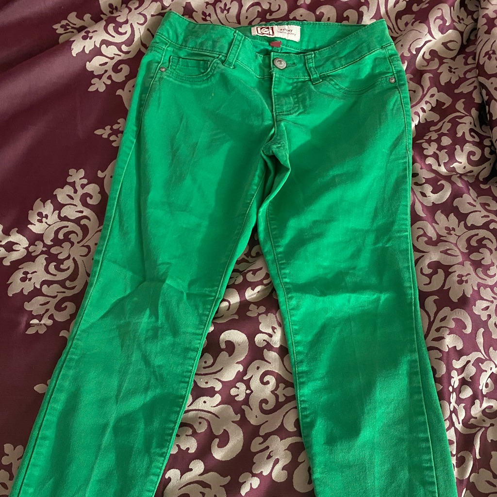 Lime Green Pants